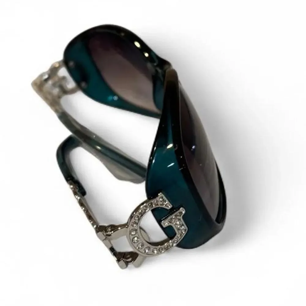 Guess Women's Black and Blue Sunglasses